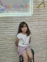 Çiçekli Şortlu Takım - Görsel 3