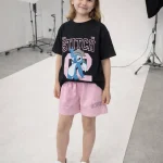 Stitch Şortlu Takım